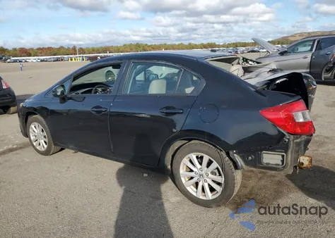2012 Honda Civic Ex z USA, uszkodzony, nr VIN 19XFB2F87CE045851